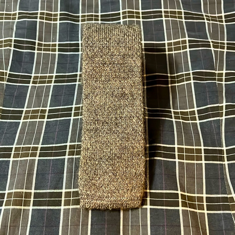 SUITSUPPLY Knit Wool/ Mohair Tie